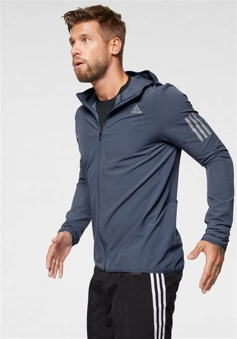 adidas herren laufjacke softshelljacke mit kapuze response shell jacket